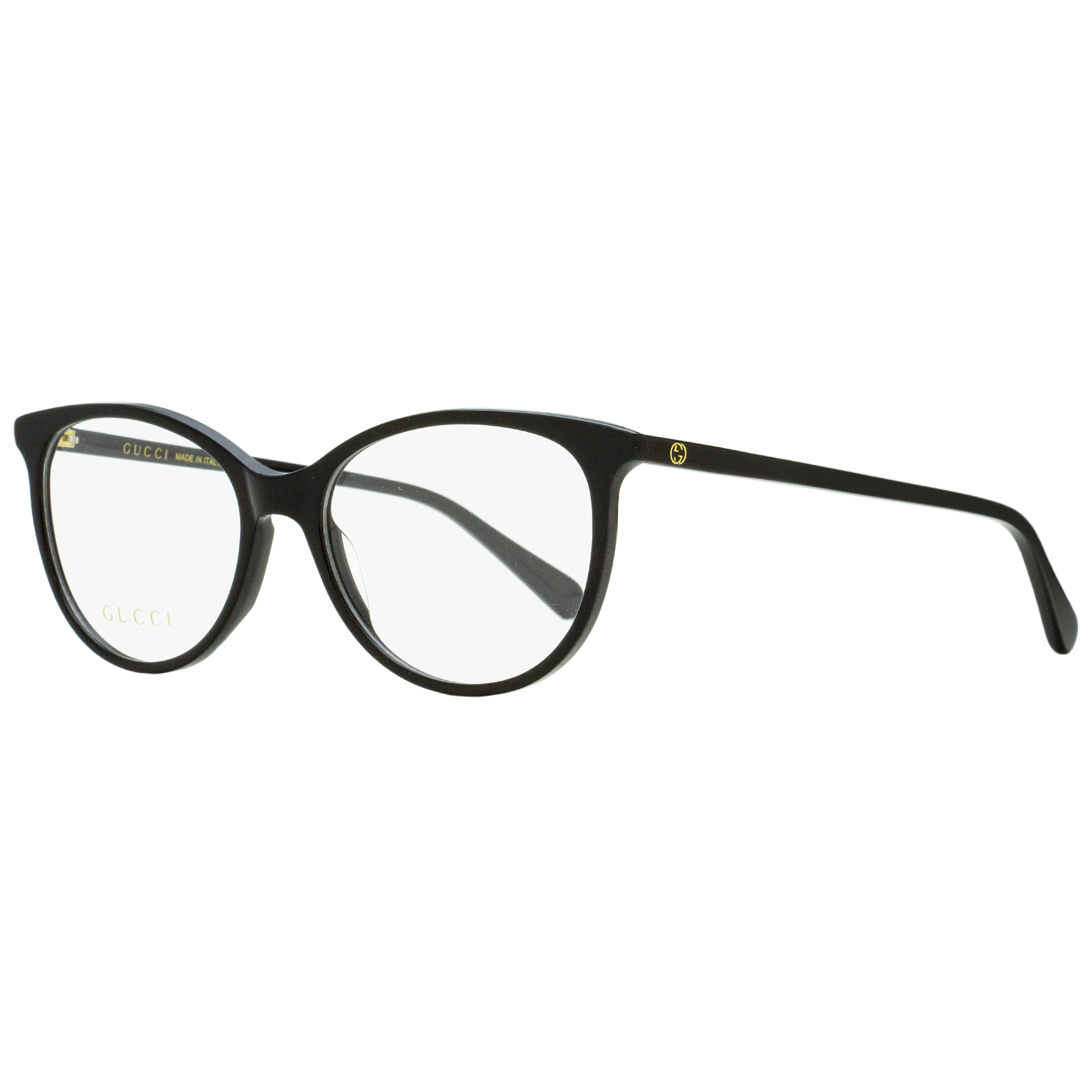 Gucci Oval Eyeglasses Gg0550o 001 Black 51mm 550